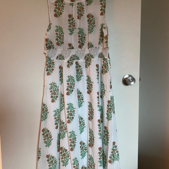 Lucky Brand White Linen Dress NWOT - Picture 2 of 8